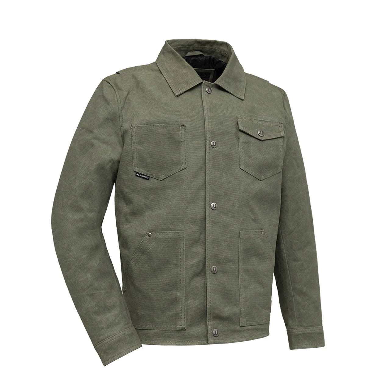 JJ All Day Chore Jacket - Green Waxed Canvas