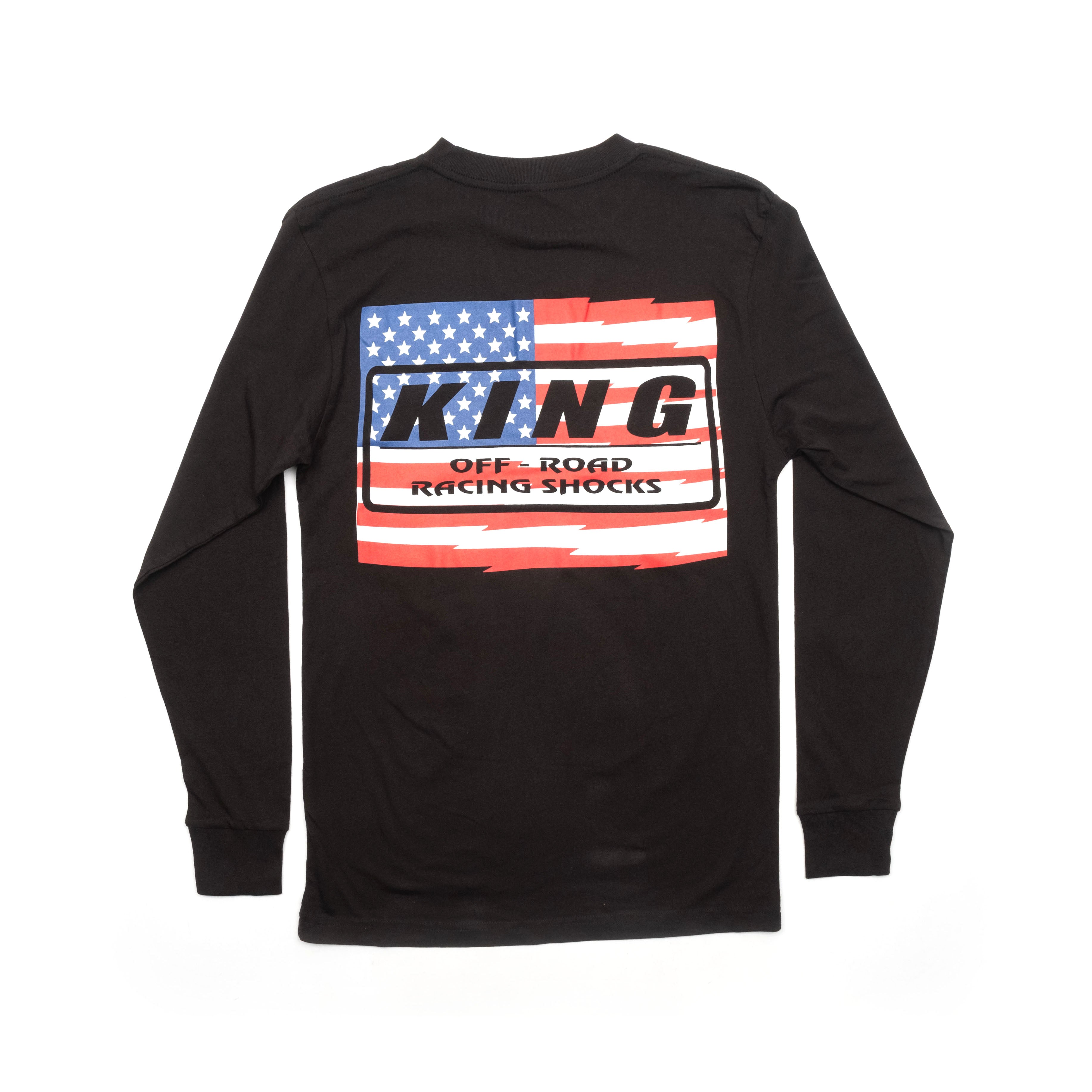 King Shocks Stars and Stripes Long Sleeve Shirt – JJ Performance
