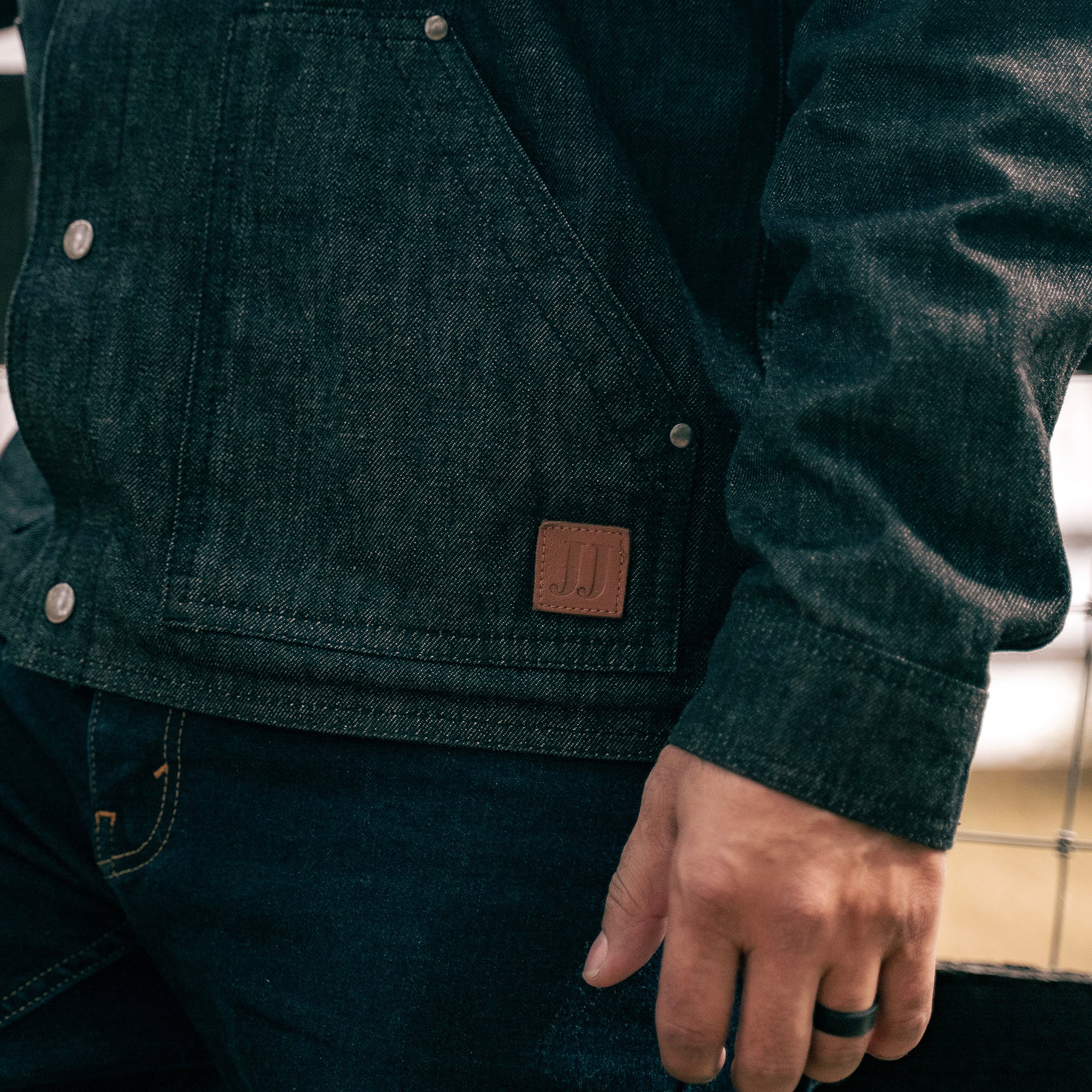 JJ All Day Chore Jacket - Raw Denim