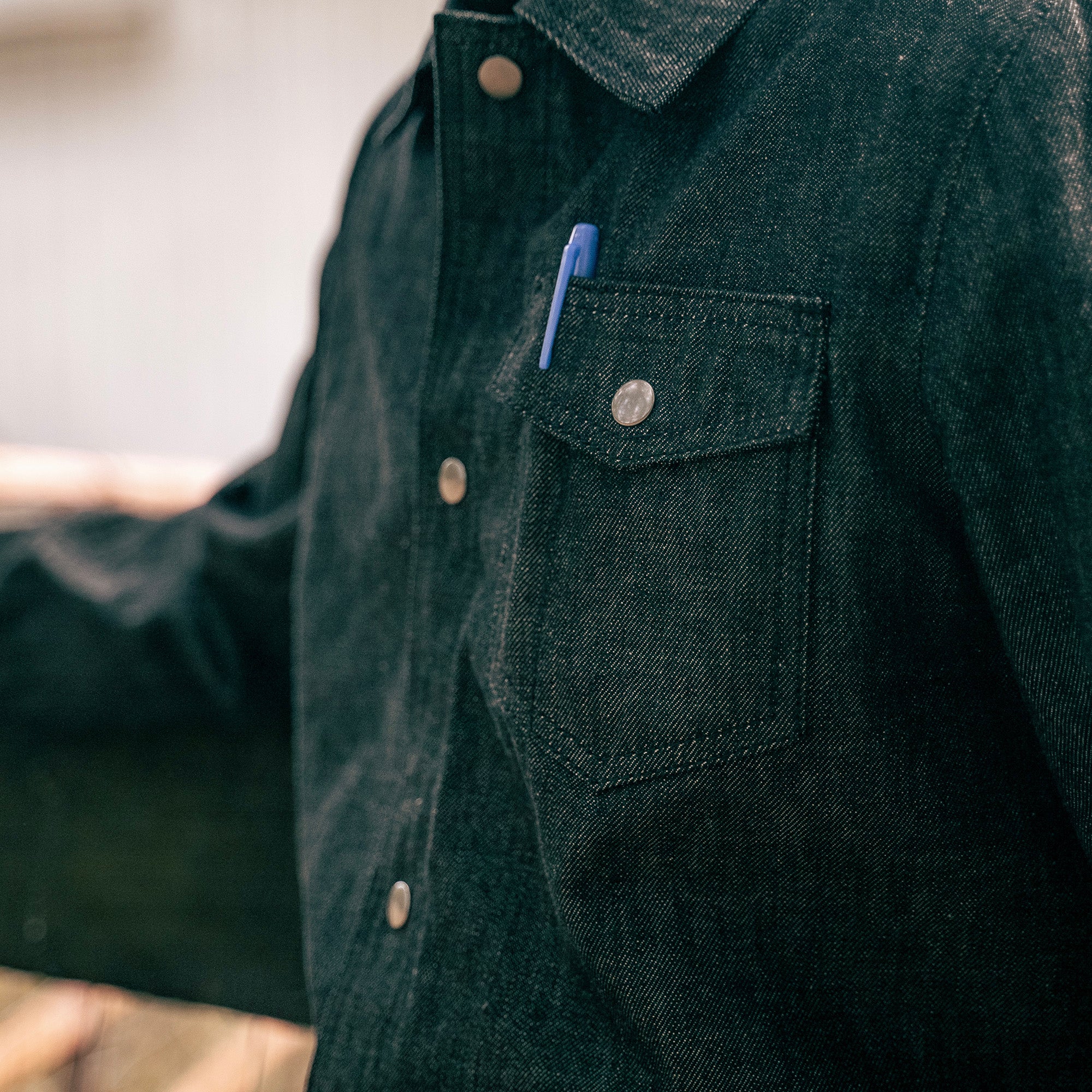 JJ All Day Chore Jacket - Raw Denim