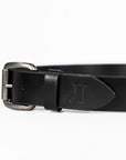 JJ Performance Leather Belt - Gloss Black