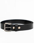 JJ Performance Leather Belt - Gloss Black