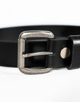 JJ Performance Leather Belt - Gloss Black