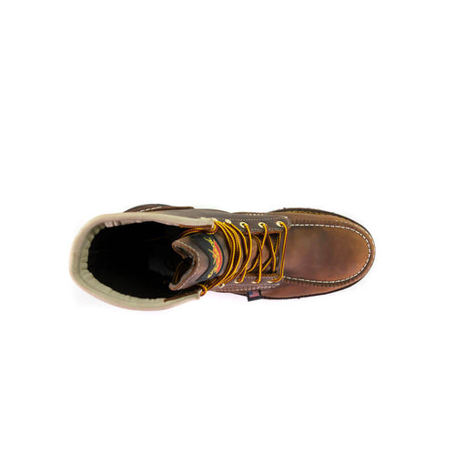 1957 SERIES – WATERPROOF SAFETY TOE – 6″ CRAZYHORSE MOC TOE – MAXWEAR90™ STYLE #804-3696