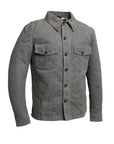 JJ Signature Work Jacket - Gray Waxed Canvas