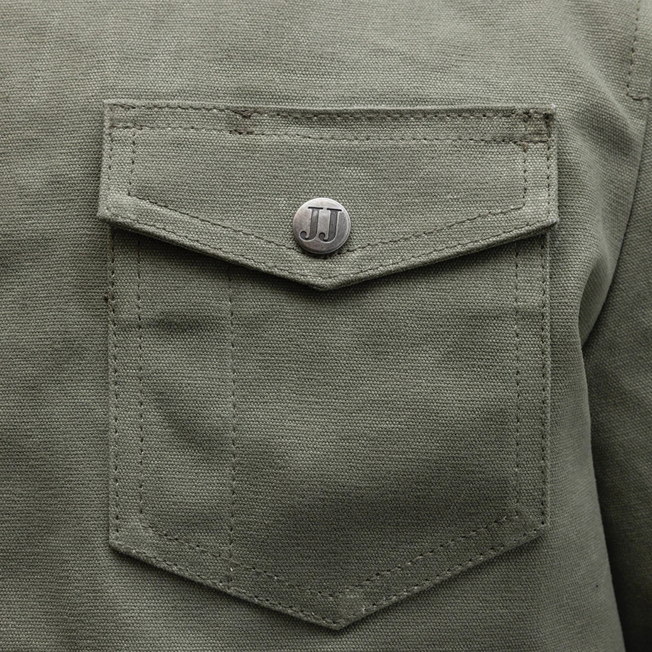 JJ All Day Chore Jacket - Green Waxed Canvas