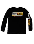 Hindes Designs Black Long Sleeve T-shirt