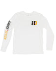 Hindes Designs White Long Sleeve T-shirt