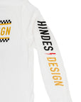 Hindes Designs White Long Sleeve T-shirt