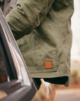 JJ All Day Chore Jacket - Green Waxed Canvas