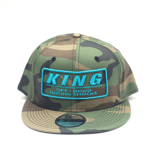 King Shocks 9FIFTY CAMO AQUA Cap (CAMO Snapback)