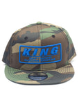 King Shocks 9FIFTY CAMO BLUE Cap (CAMO Snapback)