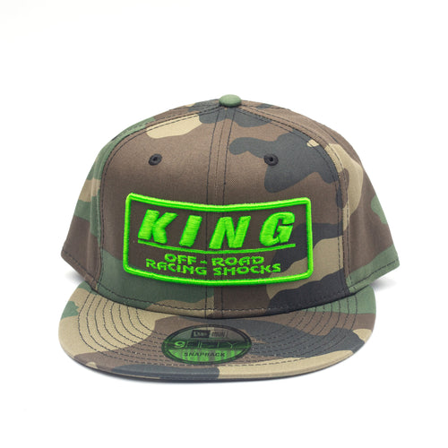 King Shocks 9FIFTY CAMO GREEN Cap (CAMO Snapback)