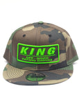 King Shocks 9FIFTY CAMO GREEN Cap (CAMO Snapback)