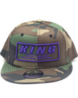 King Shocks 9FIFTY CAMO PURPLE Cap (CAMO Snapback)