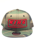 King Shocks 9FIFTY CAMO RED Cap (CAMO Snapback)