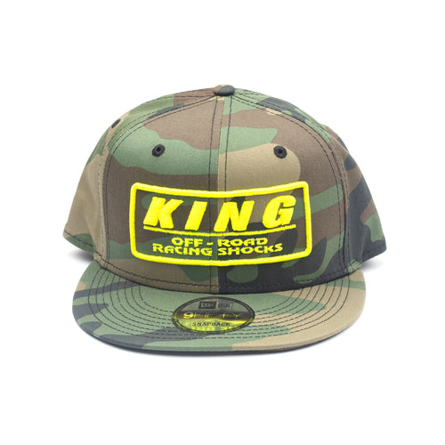 King Shocks 9FIFTY CAMO YELLOW Cap (CAMO Snapback)