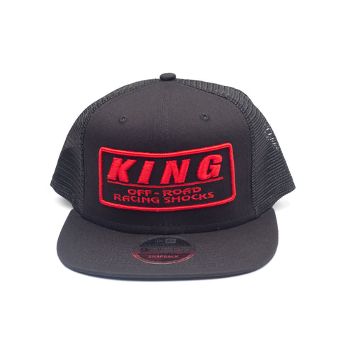 King Shocks 9FIFTY RED Snapback Cap (Trucker)