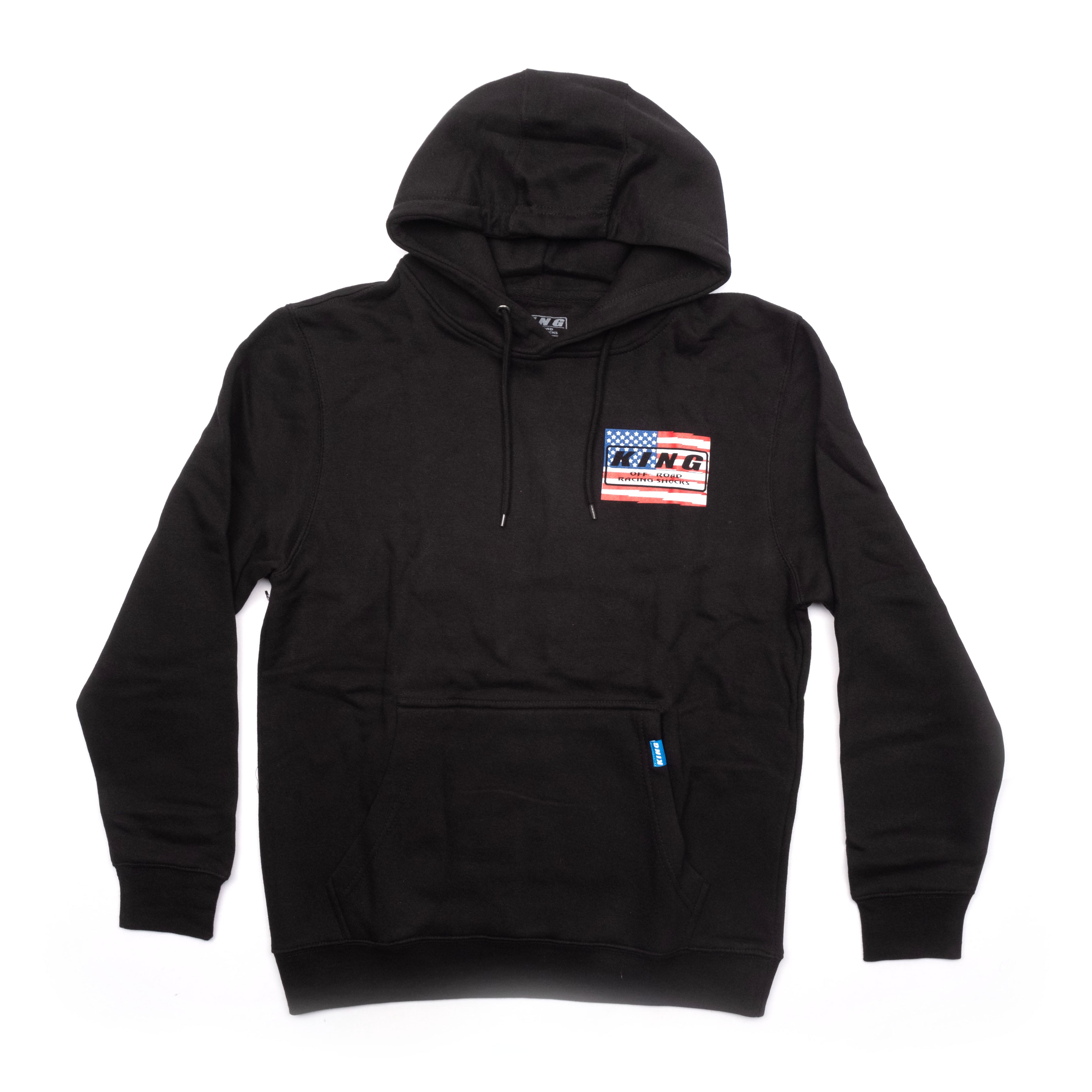 King Shocks American Flag Pullover Hoodie