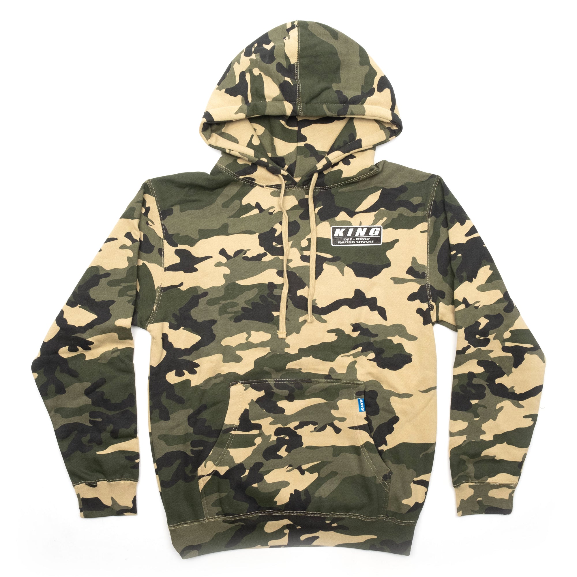 King Shocks Army Camo Pullover Hoodie