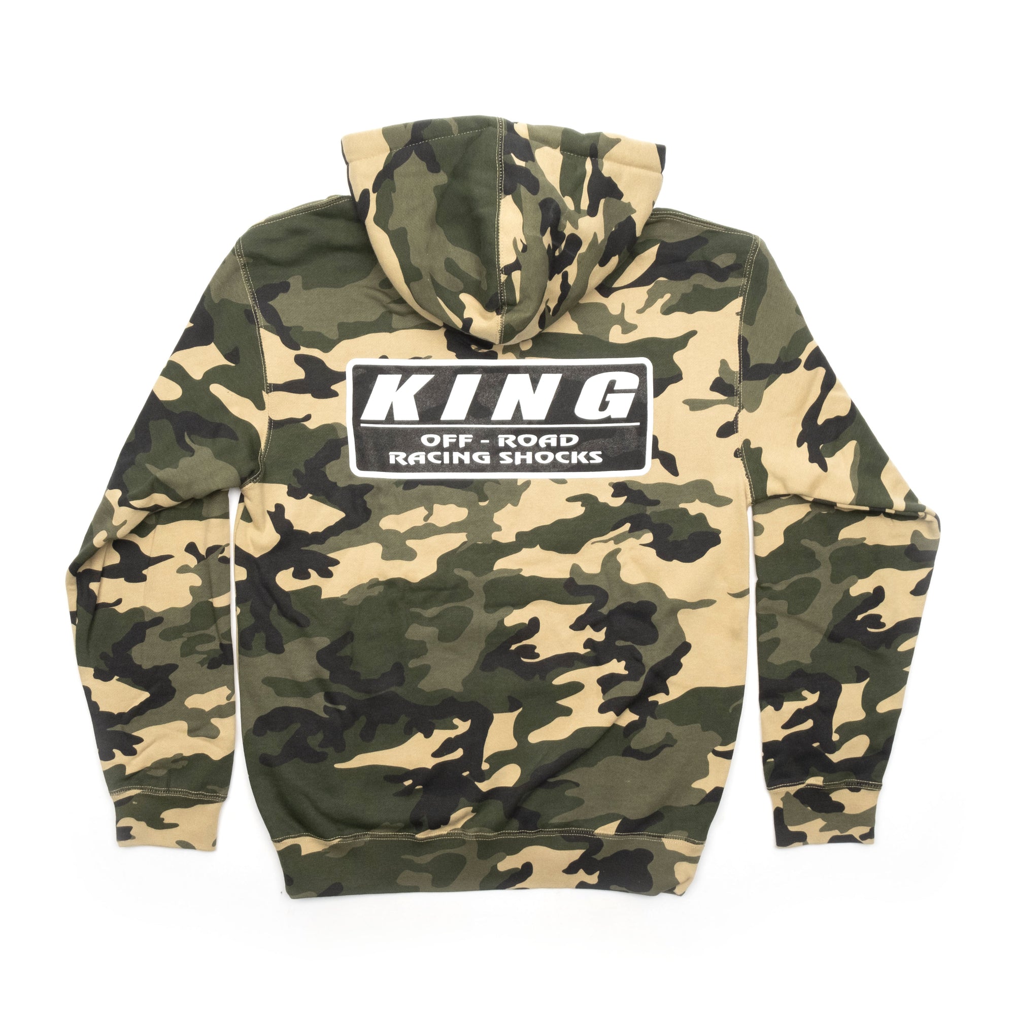 King Shocks Army Camo Pullover Hoodie