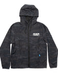 King Shocks BLACK CAMO Lightweight Windbreaker