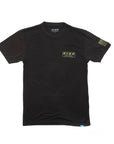 King Shocks Black CVC Crew Tee w/ Olive Green Logo