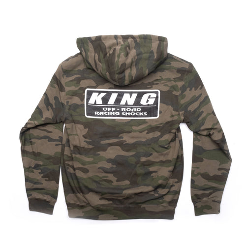 King Shocks Forest Camo Pullover Hoodie
