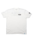 King Shocks White Crew Tee w/ Black Logo