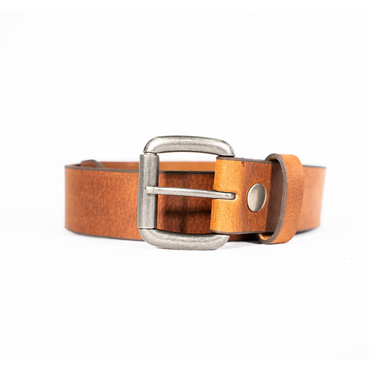 JJ Performance Leather Belt - Brown