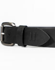 JJ Performance Leather Belt - Matte Black