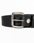 JJ Performance Leather Belt - Matte Black