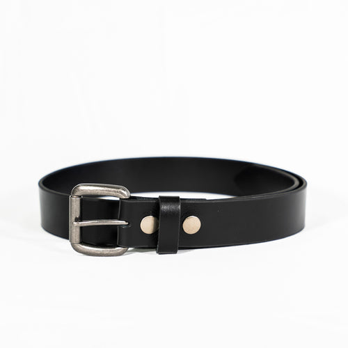 JJ Performance Leather Belt - Gloss Black