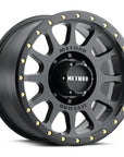 MR305 NV, 17x8.5, 0mm Offset, 6x135, 94mm Centerbore, Matte Black