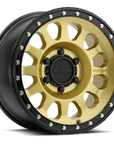 MR315, 17x8.5, 0mm Offset, 6x135, 87mm Centerbore, Gold - Black Lip