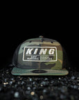 King Shocks 9FIFTY CAMO SILVER Snapback Cap (CAMO Trucker)