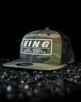 King Shocks 9FIFTY CAMO SILVER Snapback Cap (CAMO Trucker)