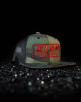 King Shocks 9FIFTY CAMO RED Snapback Cap (CAMO Trucker)