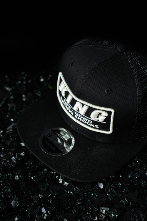 King Shocks 9FIFTY SILVER Snapback Cap (Trucker)
