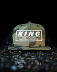 King Shocks 9FIFTY CAMO WHITE Snapback Cap (CAMO Trucker)