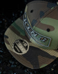 King Shocks 9FIFTY CAMO BLACK CHROME Snapback Cap (CAMO Trucker)