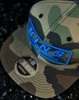 King Shocks 9FIFTY CAMO BLUE Snapback Cap (CAMO Trucker)