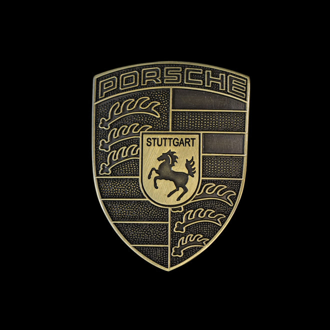 Bespoke Porsche Crest - Bronze