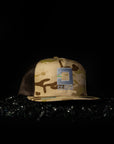 Innov8 ARID BROWN Snapback Mesh Trucker Hat