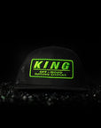 King Shocks 9FIFTY GREEN Snapback Cap (Trucker)