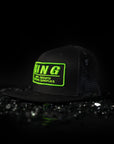 King Shocks 9FIFTY GREEN Snapback Cap (Trucker)