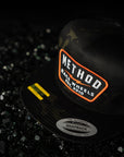 Method Bolt Patch Snapback Trucker Hat, Dark Camo