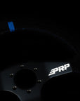 PRP Flat Steering Wheel - Blue Suede