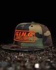 King Shocks 9FIFTY CAMO ORANGE Cap (CAMO Snapback)