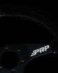 PRP Flat Steering Wheel - Silver Suede